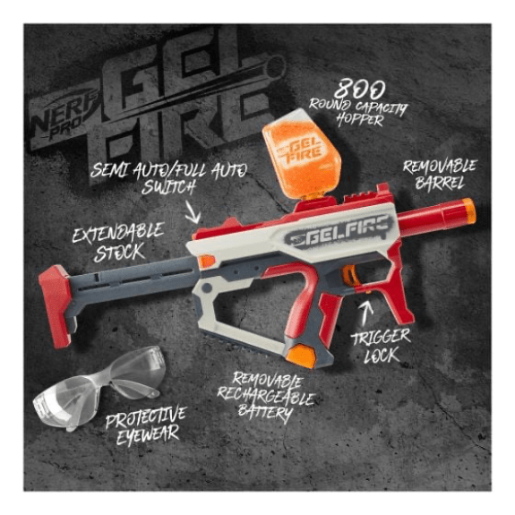 Nerf: Pro Gelfire Mythic Blaster 5010996191427