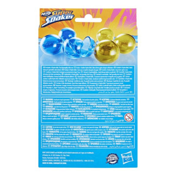 Nerf: Super Soaker Hydro Balls 6-Pack 5010994193553