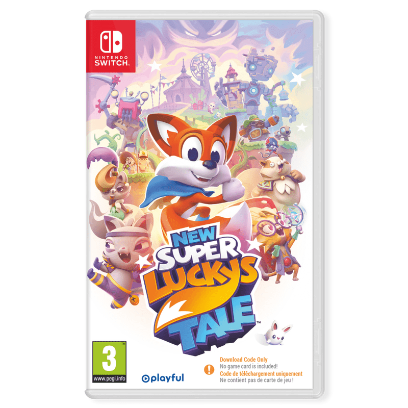 New Super Lucky's Tale for Nintendo Switch (Code in Box)