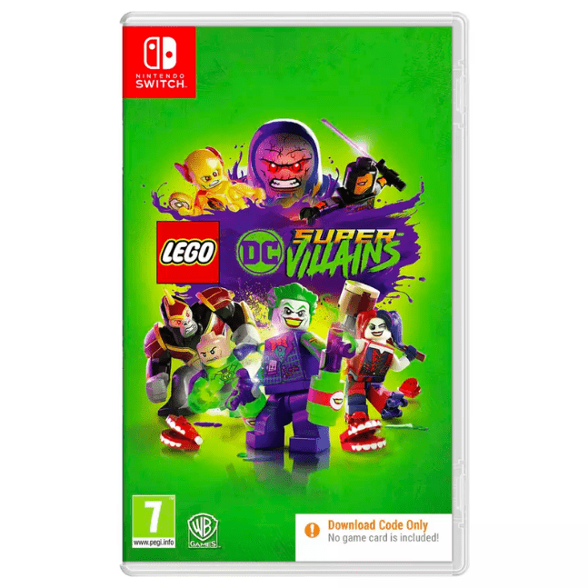 LEGO DC Super Villains CIB - Nintendo Switch (Download Code In Box) 5051892230179