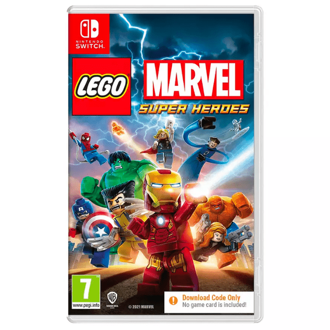 LEGO Marvel Super Heroes - Nintendo Switch (Download Code In Box) 5051892234733