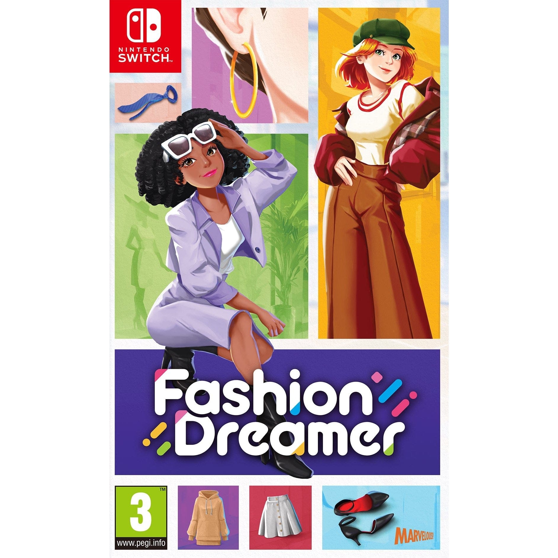 Fashion Dreamer - Nintendo Switch Game for Fashion Lovers 0045496511166