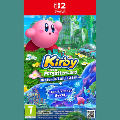 Kirby And The Forgotten Land And Star-Crossed World - Nintendo Switch 2 (Game Cartridge) 0045496312930