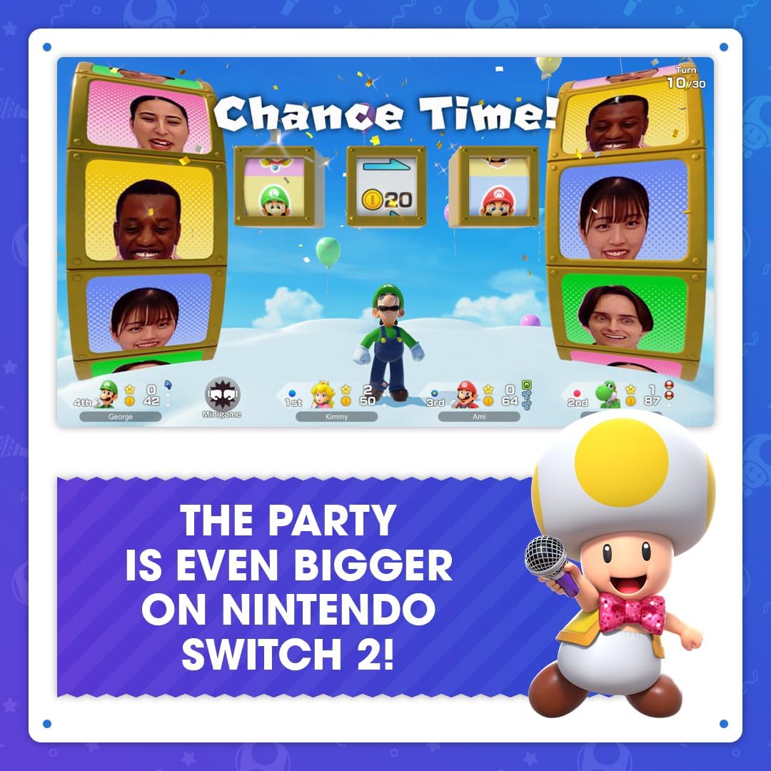 Super Mario Party Jamboree + Jamboree TV - Nintendo Switch 2 Edition (Game Cartridge) 0045496312855
