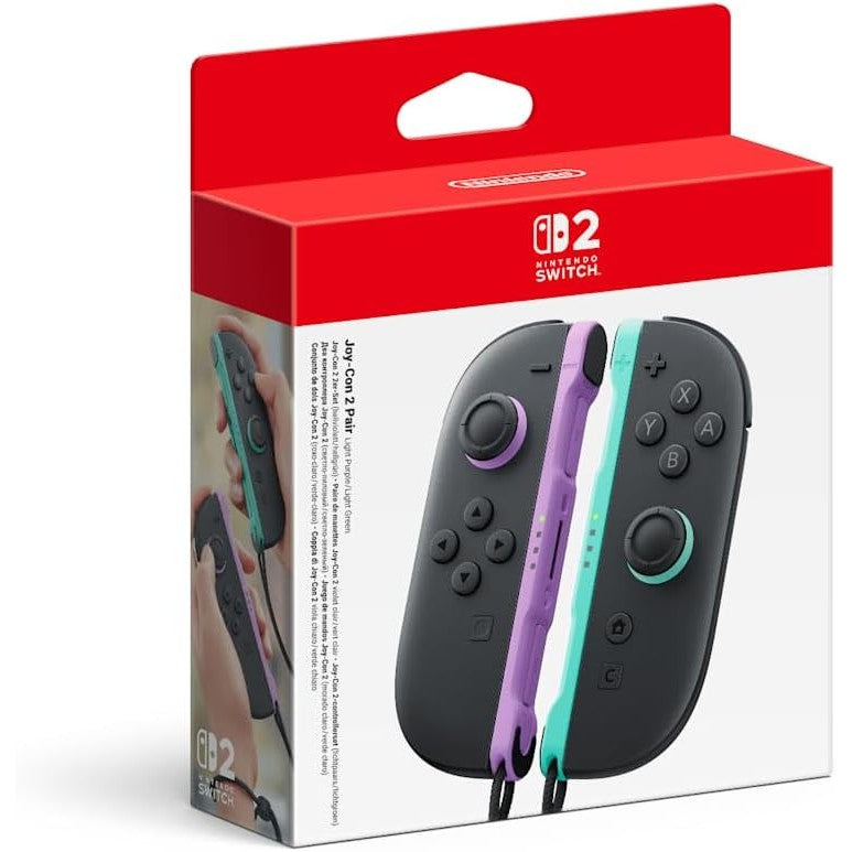 Joy-Con 2 Pair Light Purple/Light Green - Nintendo Switch 2 045496321833