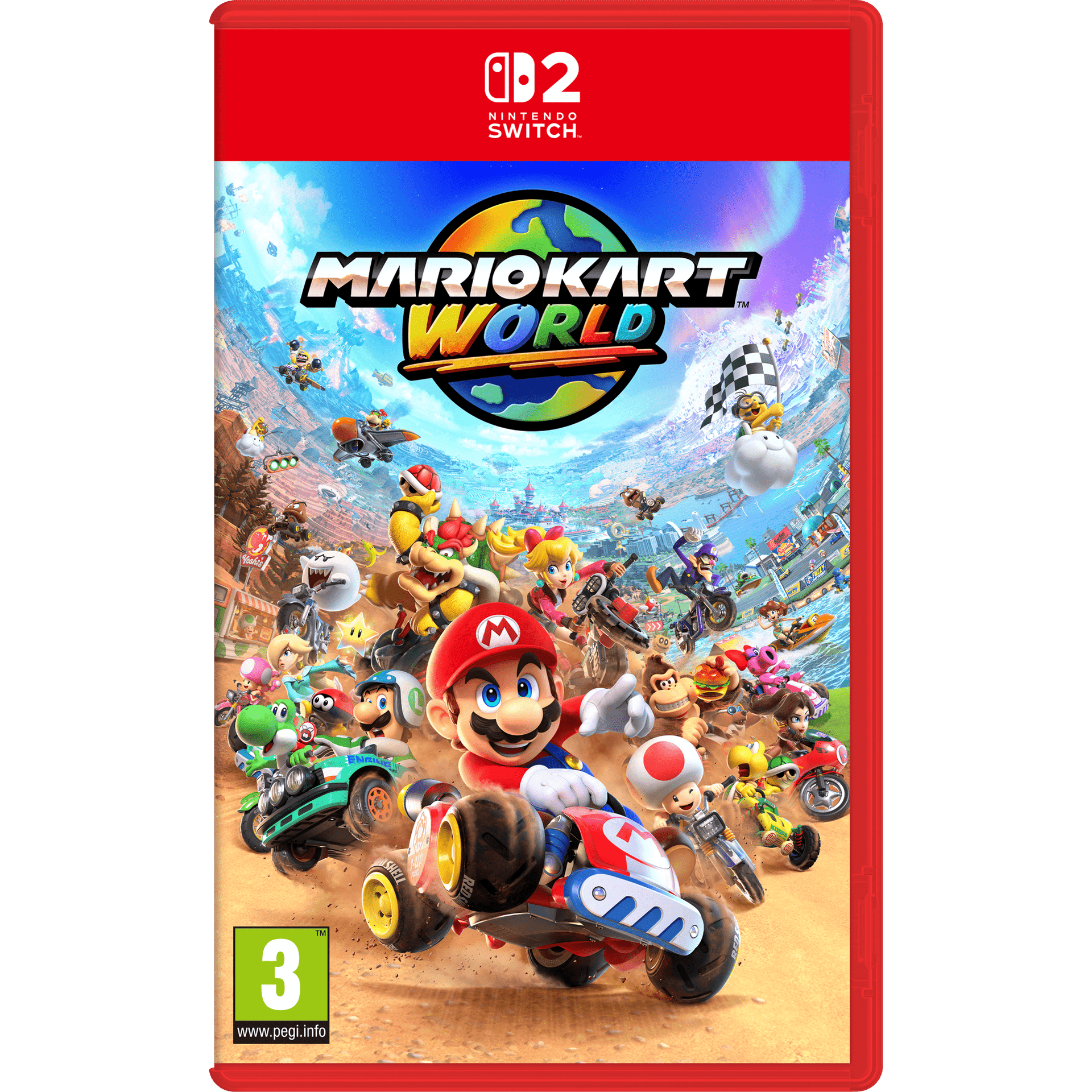 MARIOKART WORLD Nintendo Switch新品未開封品 Nintendo Switch Switch2 本体（日本語 国内専用） マリオカート