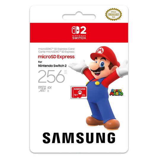 Samsung 256GB microSD Express Card for Nintendo Switch 2 8806095700670