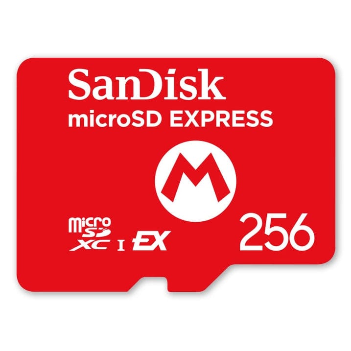 SanDisk 256GB microSD Express Card for Nintendo Switch 2 4523052030185