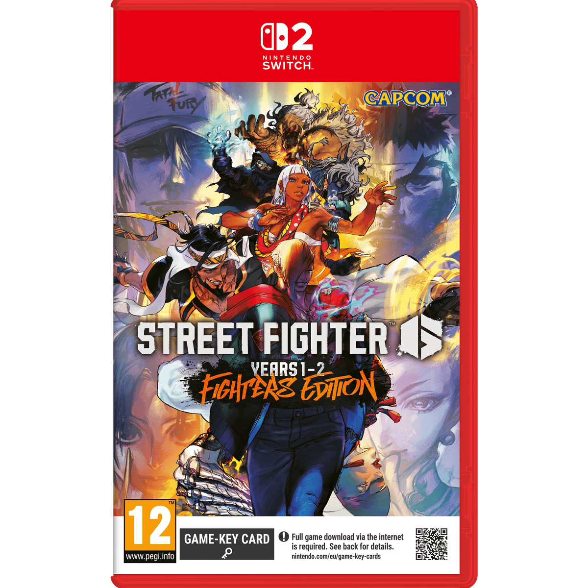 Street Fighter 6: Year 1-2 Fighters Edition - Nintendo Switch 2 0045496312428