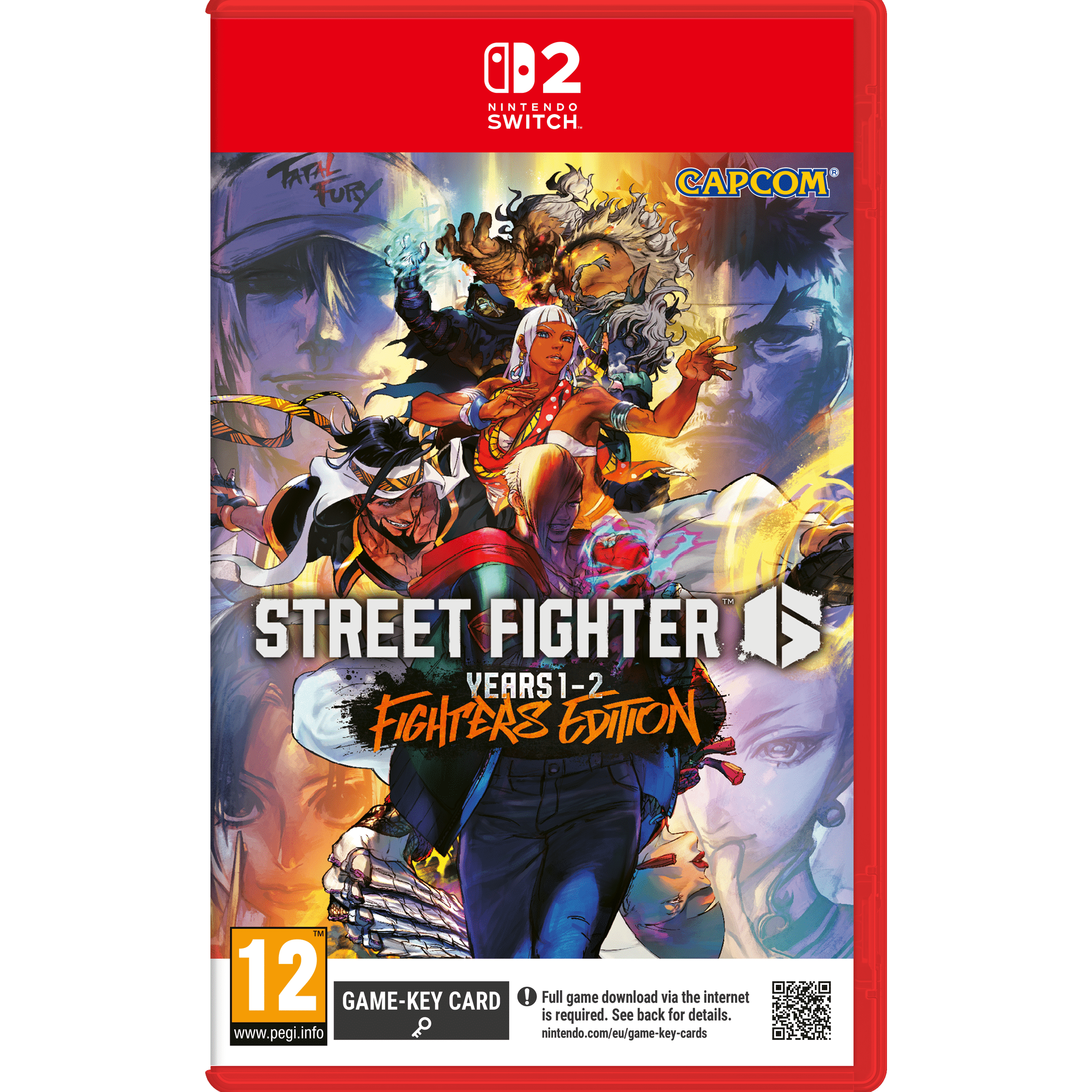 Street Fighter 6: Year 1-2 Fighters Edition - Nintendo Switch 2 0045496312428