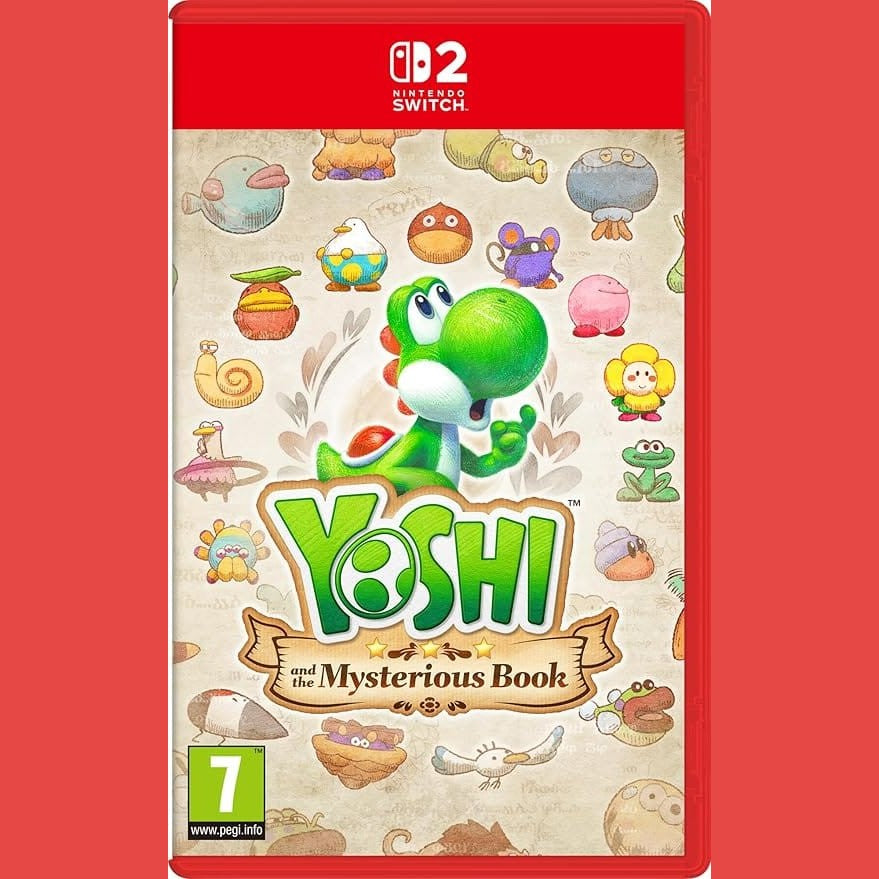 Yoshi and the Mysterious Book - Nintendo switch 2 (Game Cartridge) 045496314118
