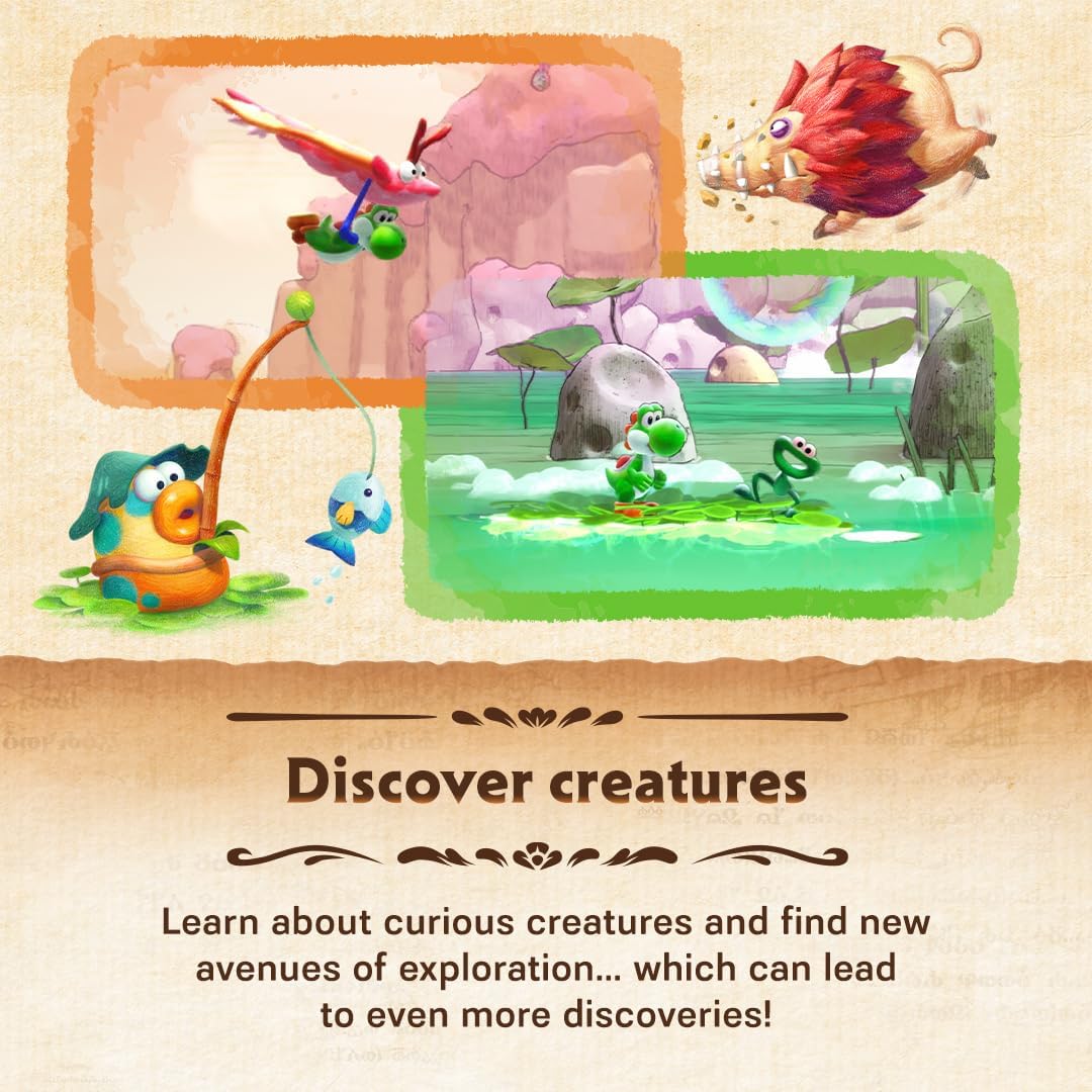 Yoshi and the Mysterious Book - Nintendo switch 2 (Game Cartridge) 045496314118