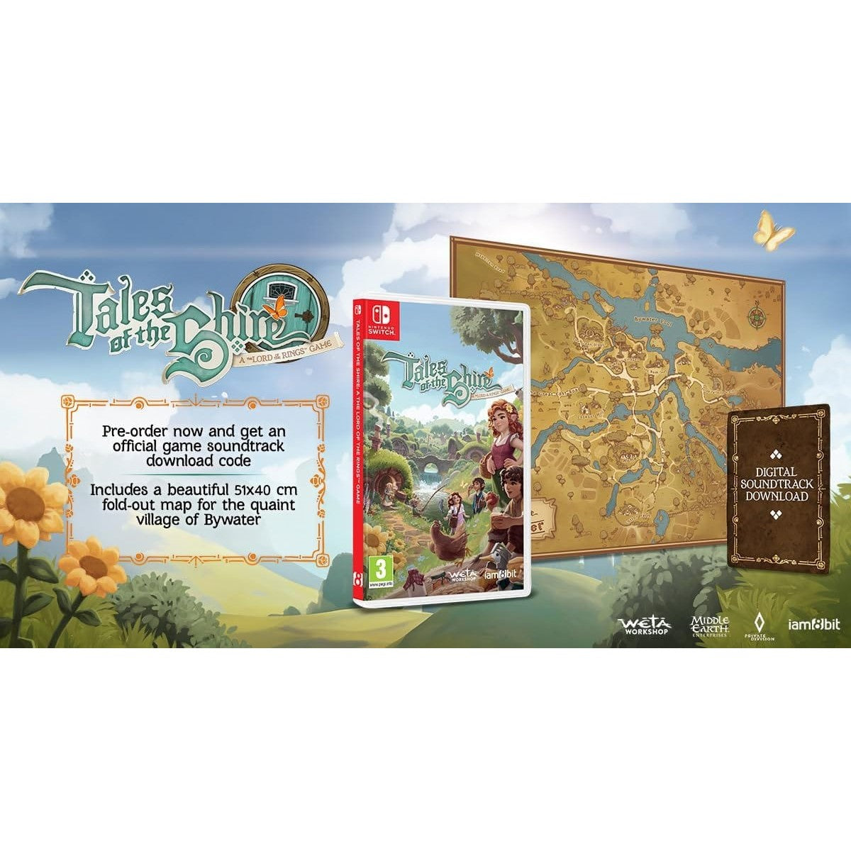 Tales of the Shire: A Lord of The Rings Game - Nintendo Switch (Game Cartridge) (Preorder - Delivery 8th August)