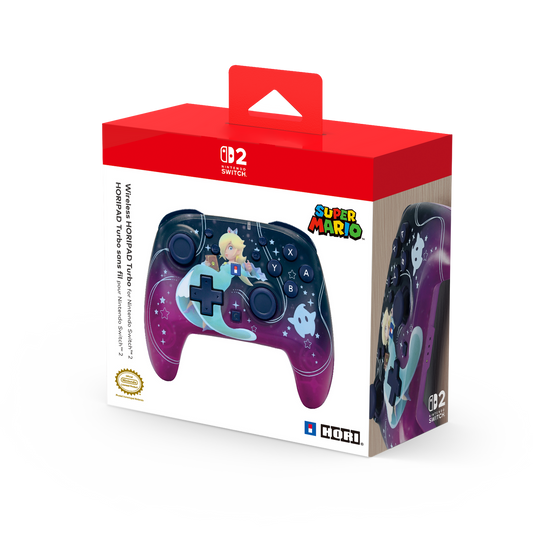 HORI Wireless HORIPAD Turbo Universe Rosalina Controller for Nintendo Switch 2