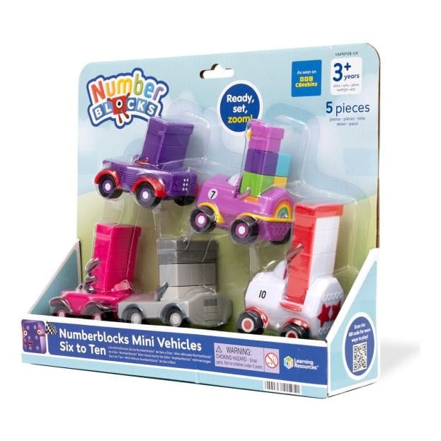 Numberblocks - 6-10 Mini Vehicles 5055506415051