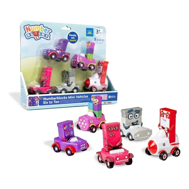 Numberblocks - 6-10 Mini Vehicles 5055506415051