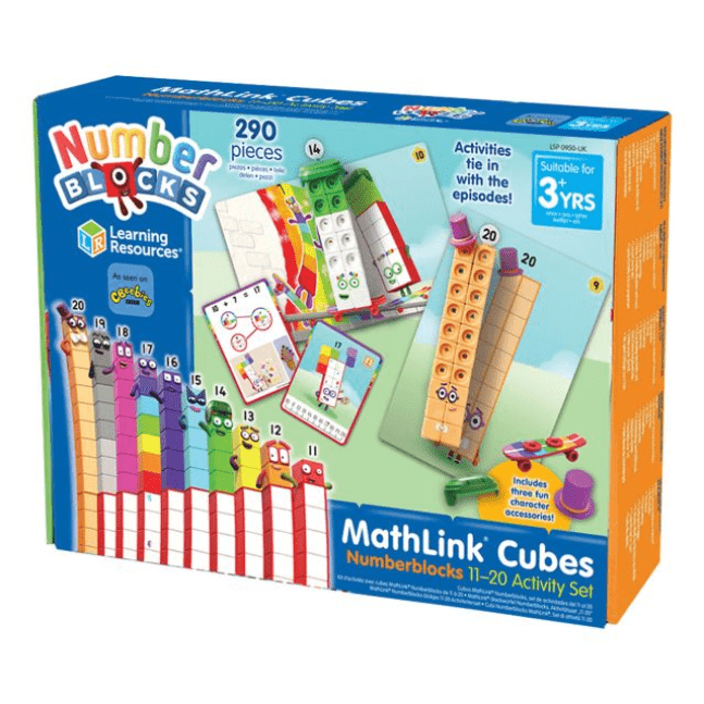 Numberblocks - MathLink Cubes - 11-20 Activity Set 5055506408664