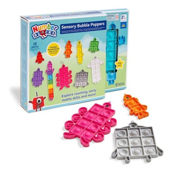 Numberblocks - Sensory Bubble Poppers 5055506414856