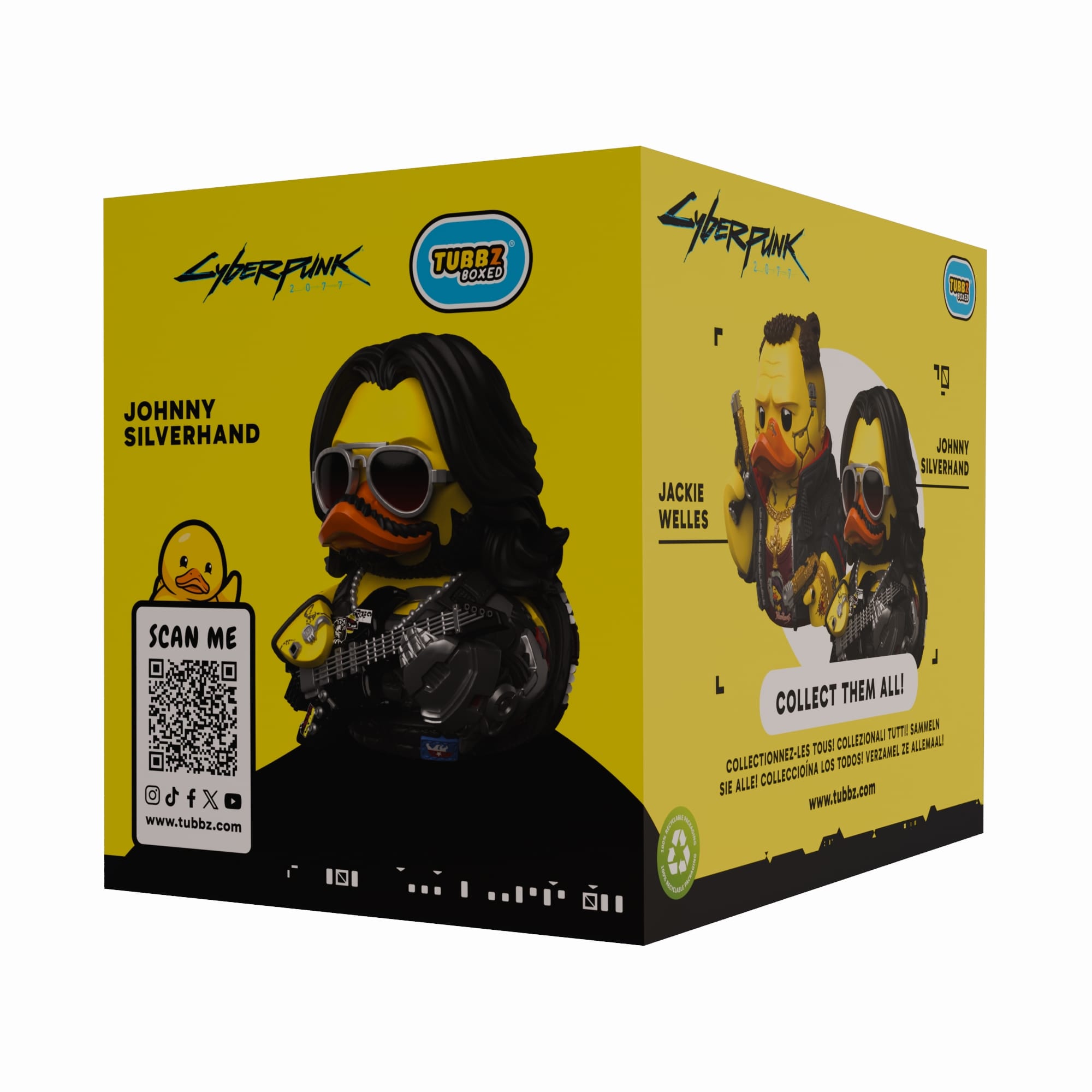 Cyberpunk 2077 TUBBZ Johnny Silverhand Boxed Collectible Duck 5056280467625