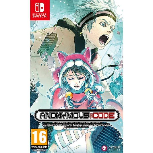 Anonymous Code Steelbook Le - Nintendo Switch Edition 5056280450504