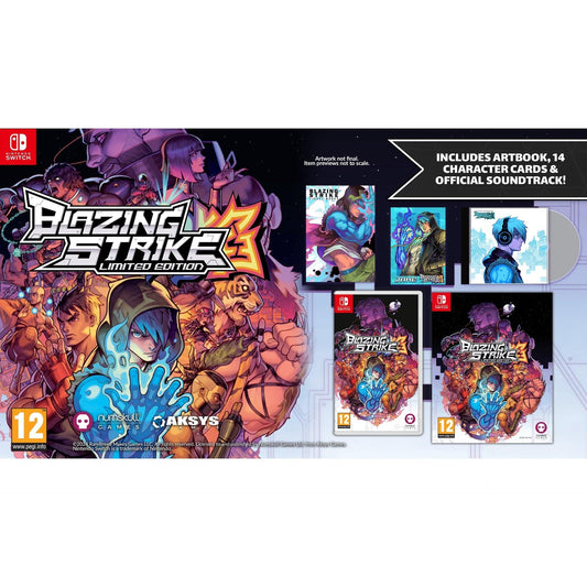 Blazing Strike Limited Edition - Nintendo Switch Game 5056280450337