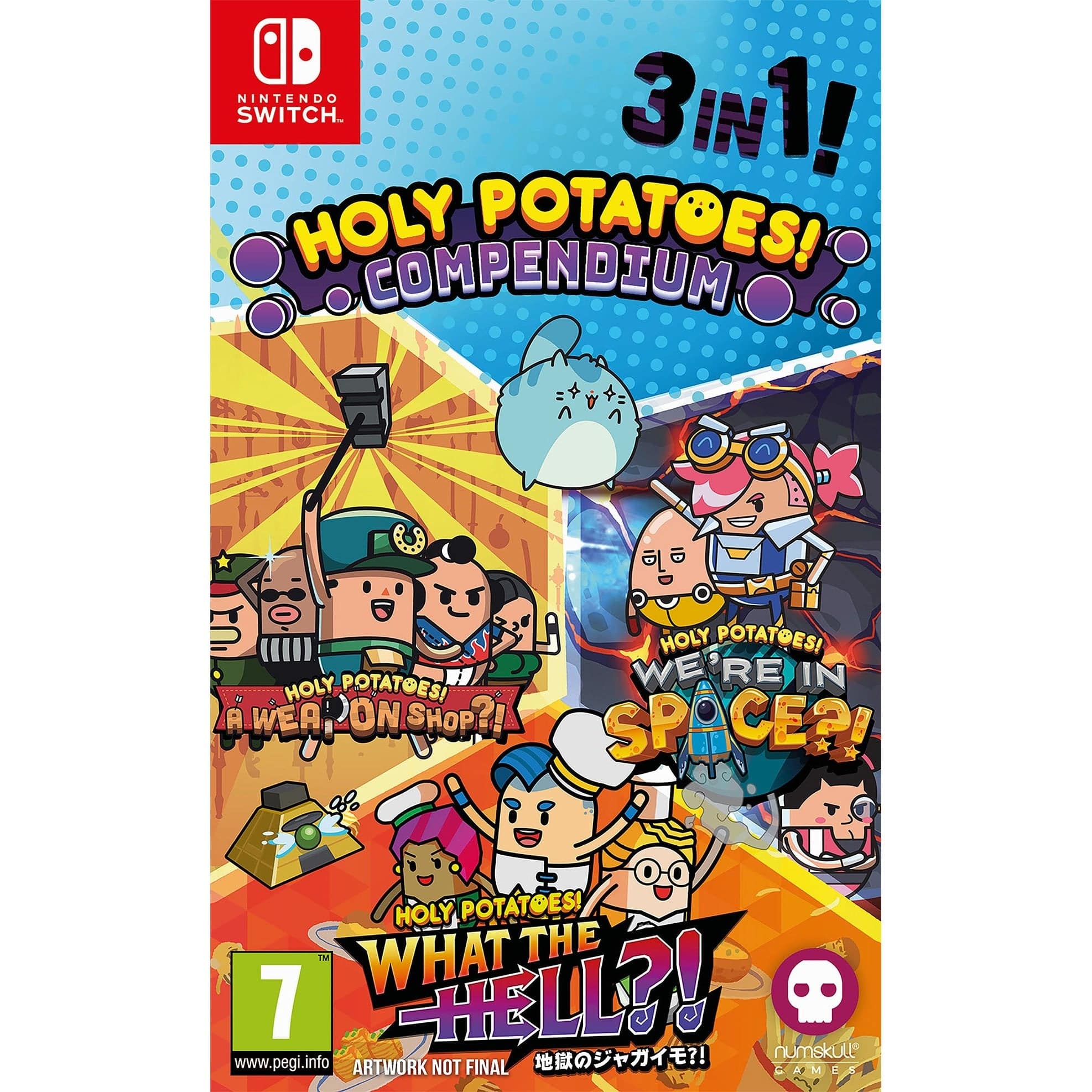 Holy Potatoes Compendium - Nintendo Switch Game Box 5056280417064