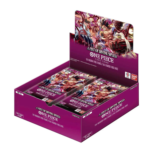 One Piece A Fist of Divine Speed OP-11 Booster Box (24 Booster Packs) 810059789463