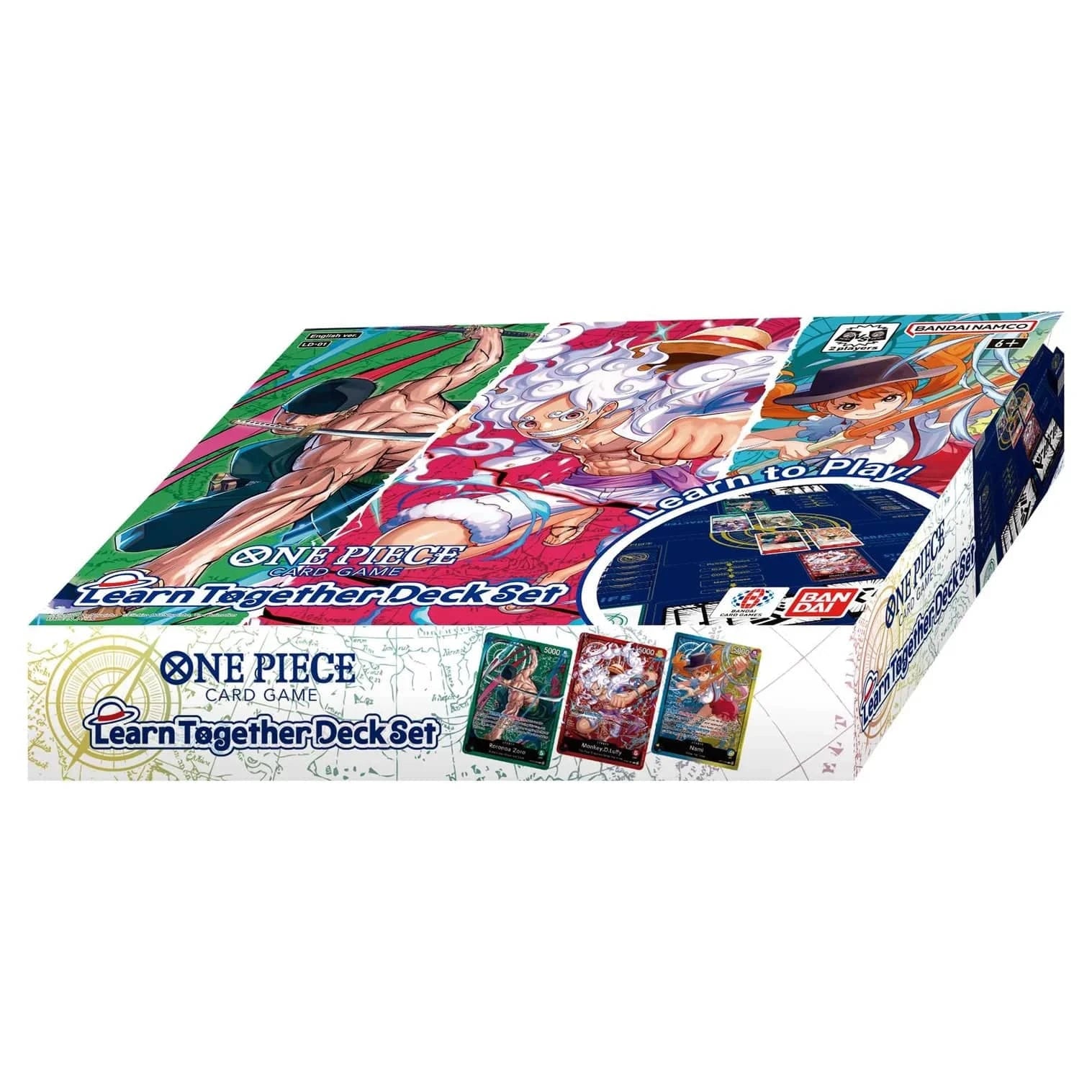 One Piece Card Game: Learn Together Deck Set (LT-01) 810158835658