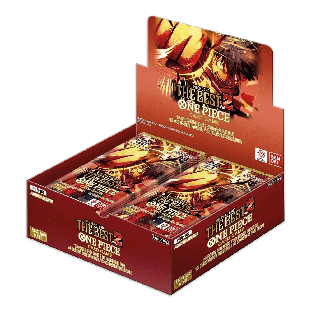 One Piece Card Game: Premium Booster Box (PRB-02) 810158833463