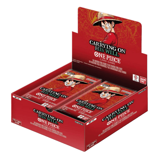 One Piece Carrying On His Will OP-13 Booster Box (24 Booster Packs) - PRE-ORDER Releases 7th November 810158833524