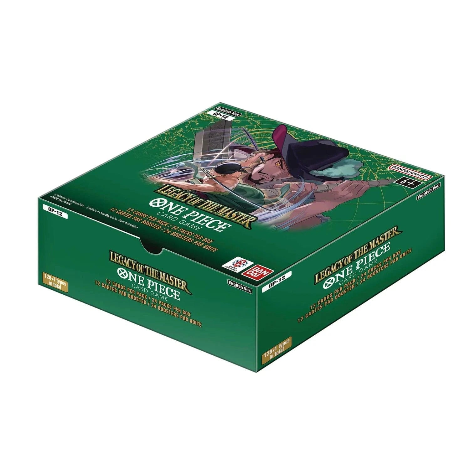 One Piece Legacy of the Master OP-12 Booster Box (24 Booster Packs) 810158830936