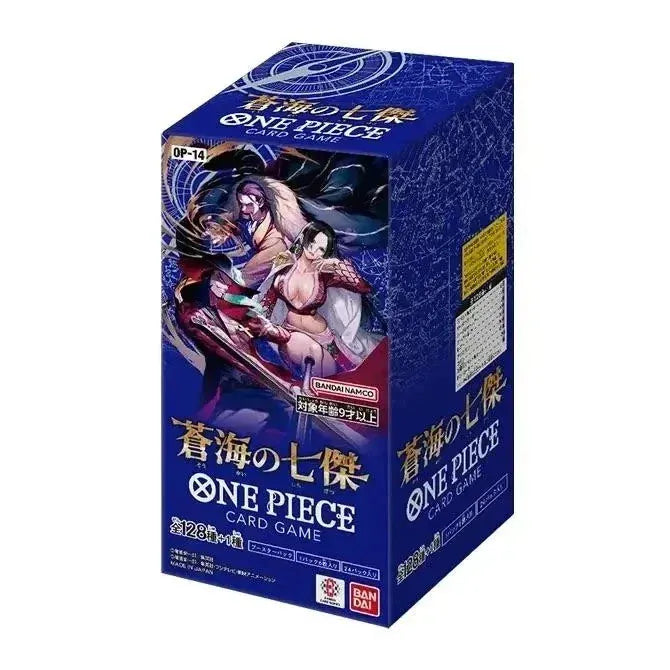 One Piece - OP-14 The Azure Sea's Seven - Double pack set 9 810158836433