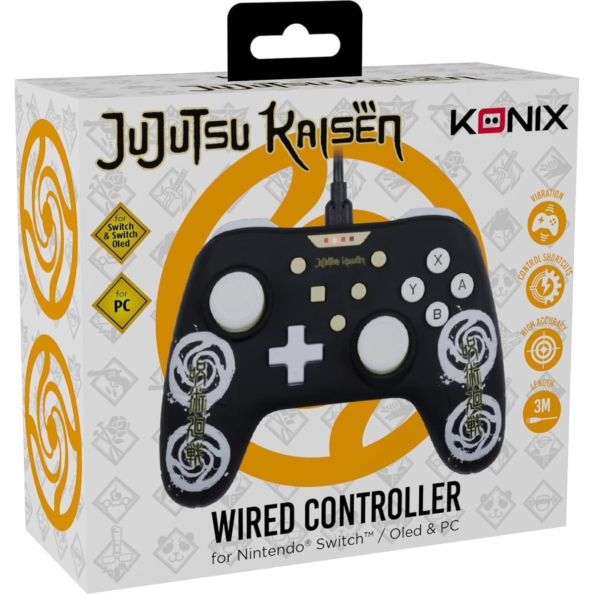 Konix Jujutsu Kaisen Wired Controller for Nintendo Switch