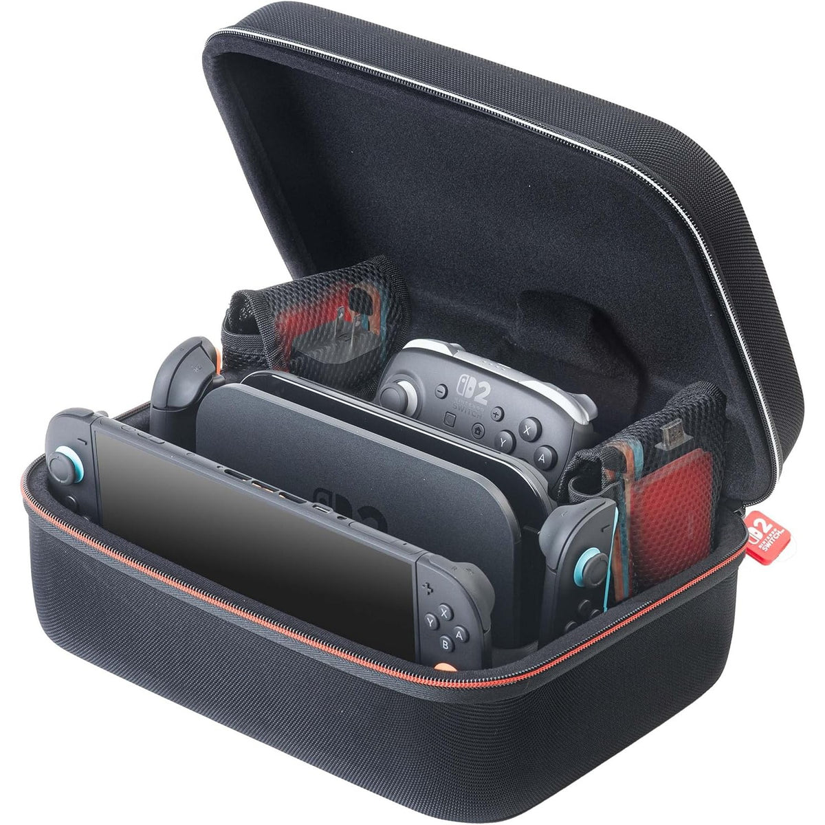RDS Game Traveler Deluxe System Case for Nintendo Switch 2 - Black (Disc)