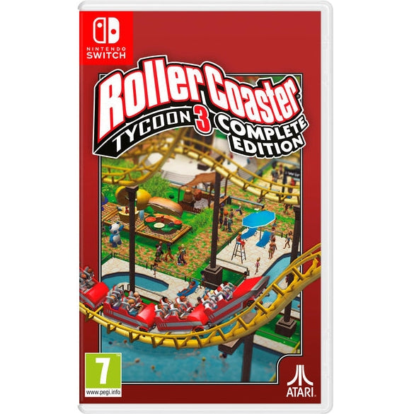 RollerCoaster Tycoon 3: Complete Edition for Nintendo Switch (Disc)