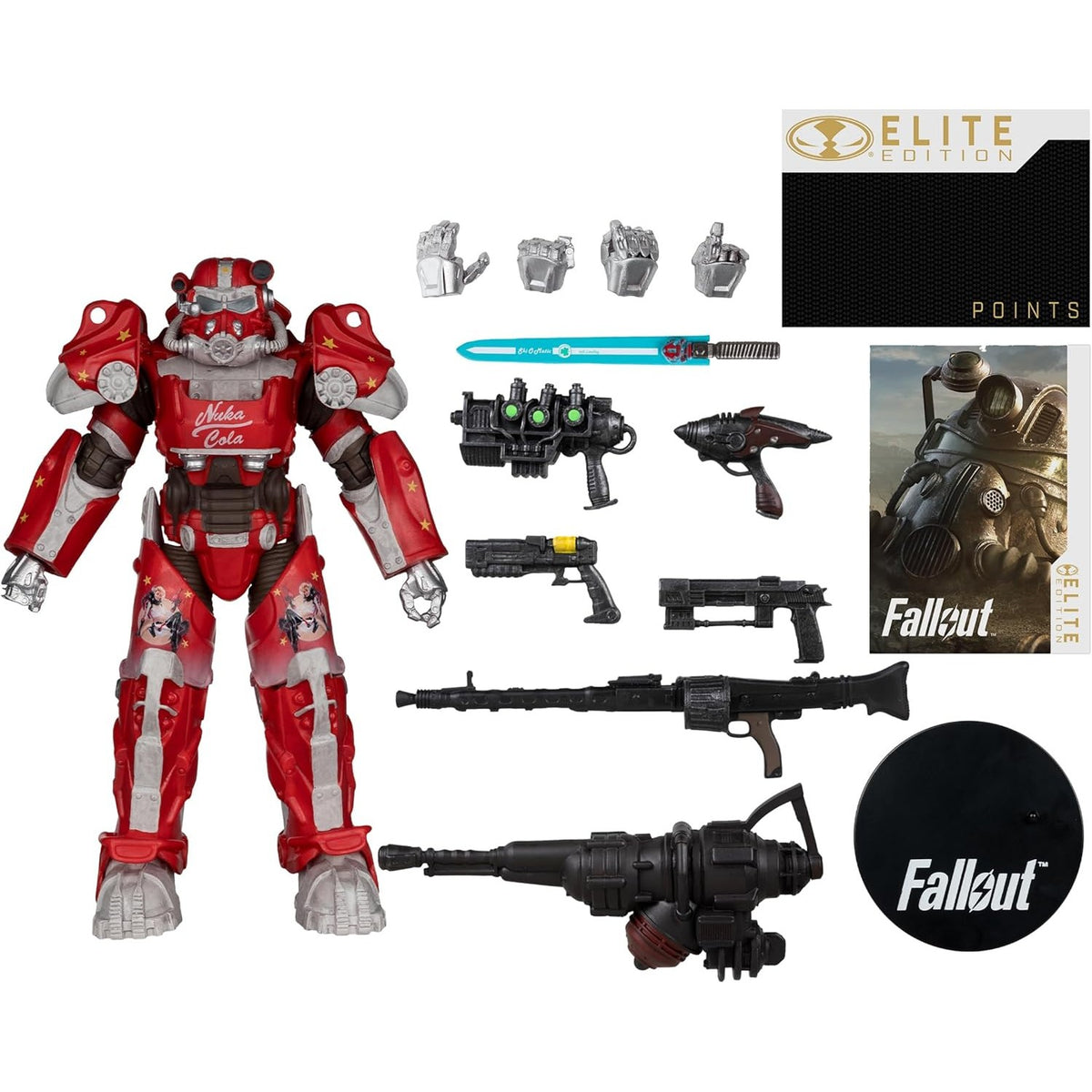 McFarlane Toys Fallout 76 Nuka-Cola T-60 Gold Label Elite Edition 19cm Action Figure