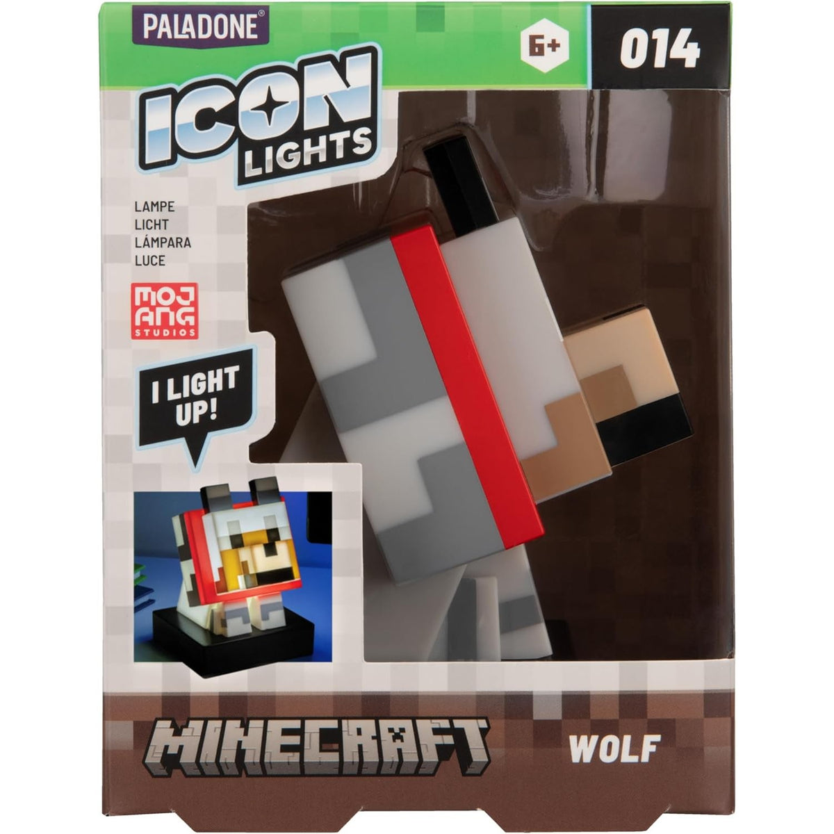 Minecraft Wolf Icon Light