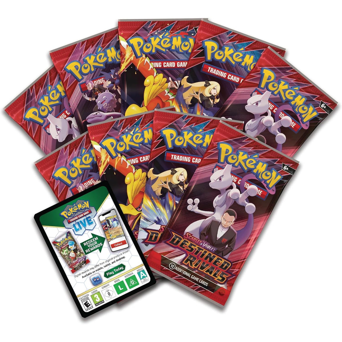 Pokémon TCG: Scarlet & Violet—Destined Rivals Elite Trainer Box (Chance of Chase)