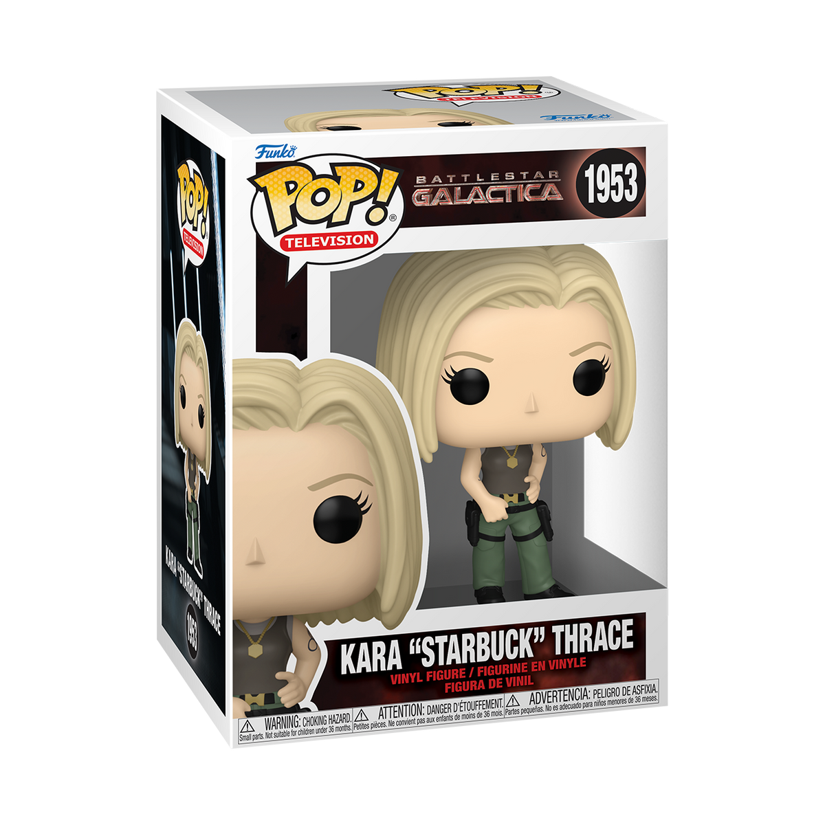 Funko Pop! Vinyl Battlestar Galactica Kara “Starbuck” Thrace #1953