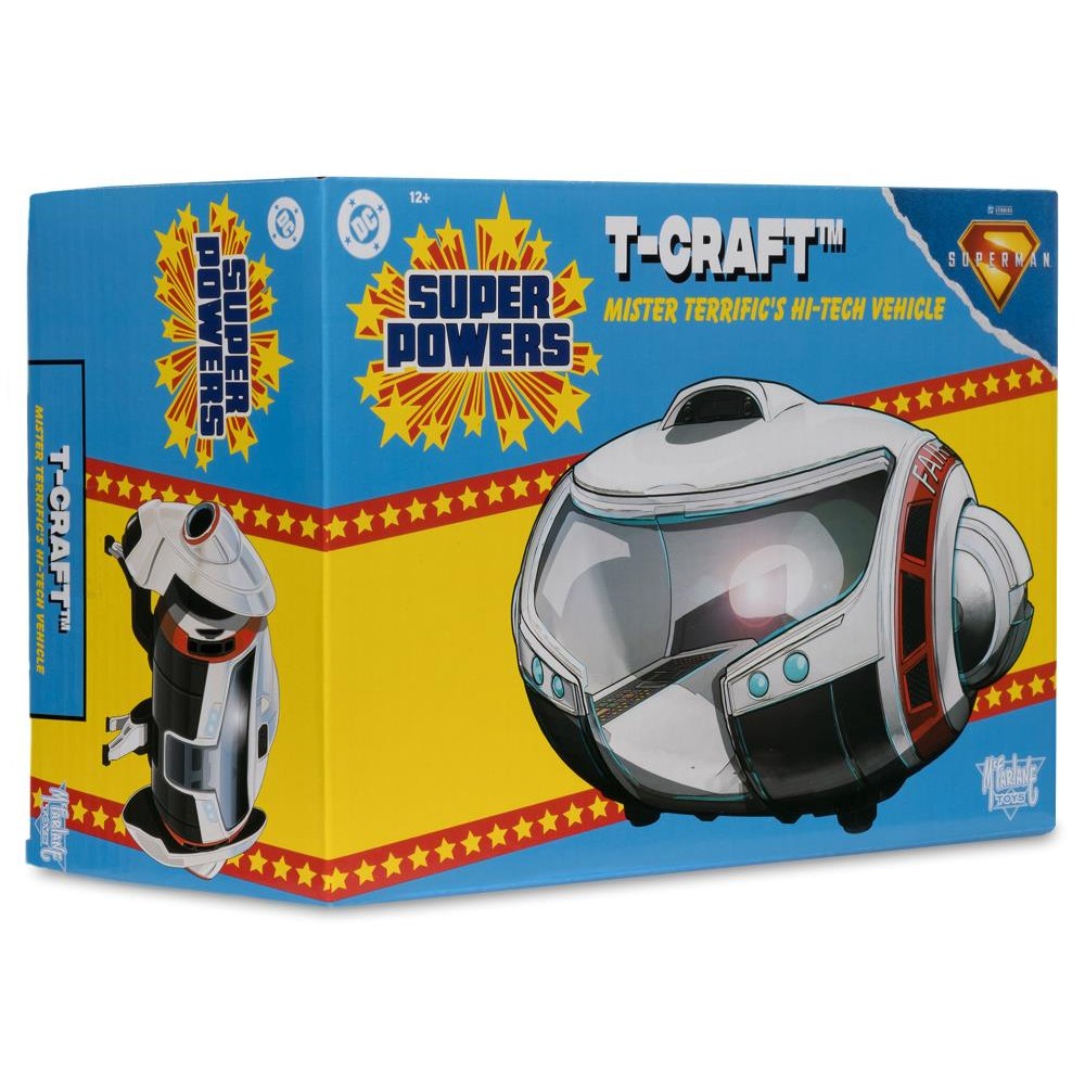 McFarlane Toys DC Super Powers Superman T-Craft Vehicle