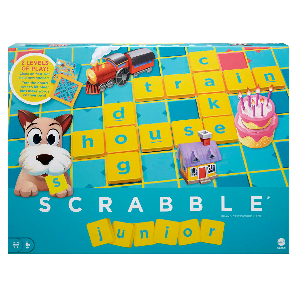 Mattel Games Scrabble Junior Board Game