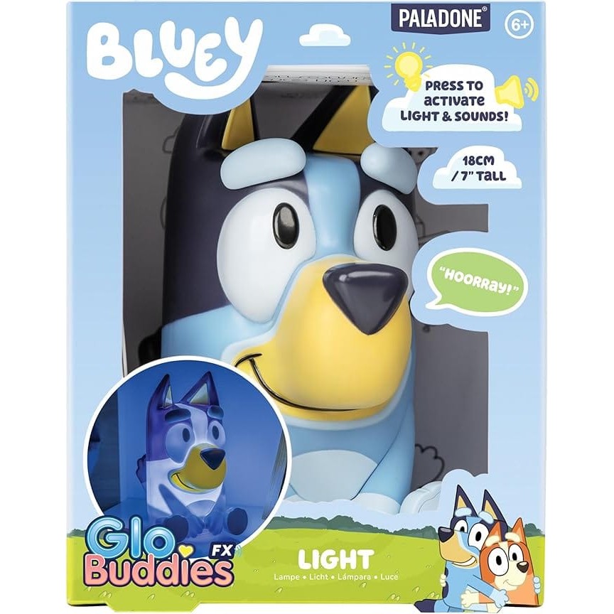 Bluey Light With Sound Collectible Night Light 5056577751475