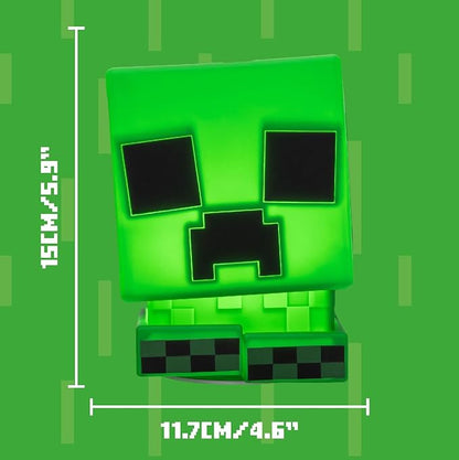 Minecraft Creeper Squishy Light collectible lamp 5056577757651