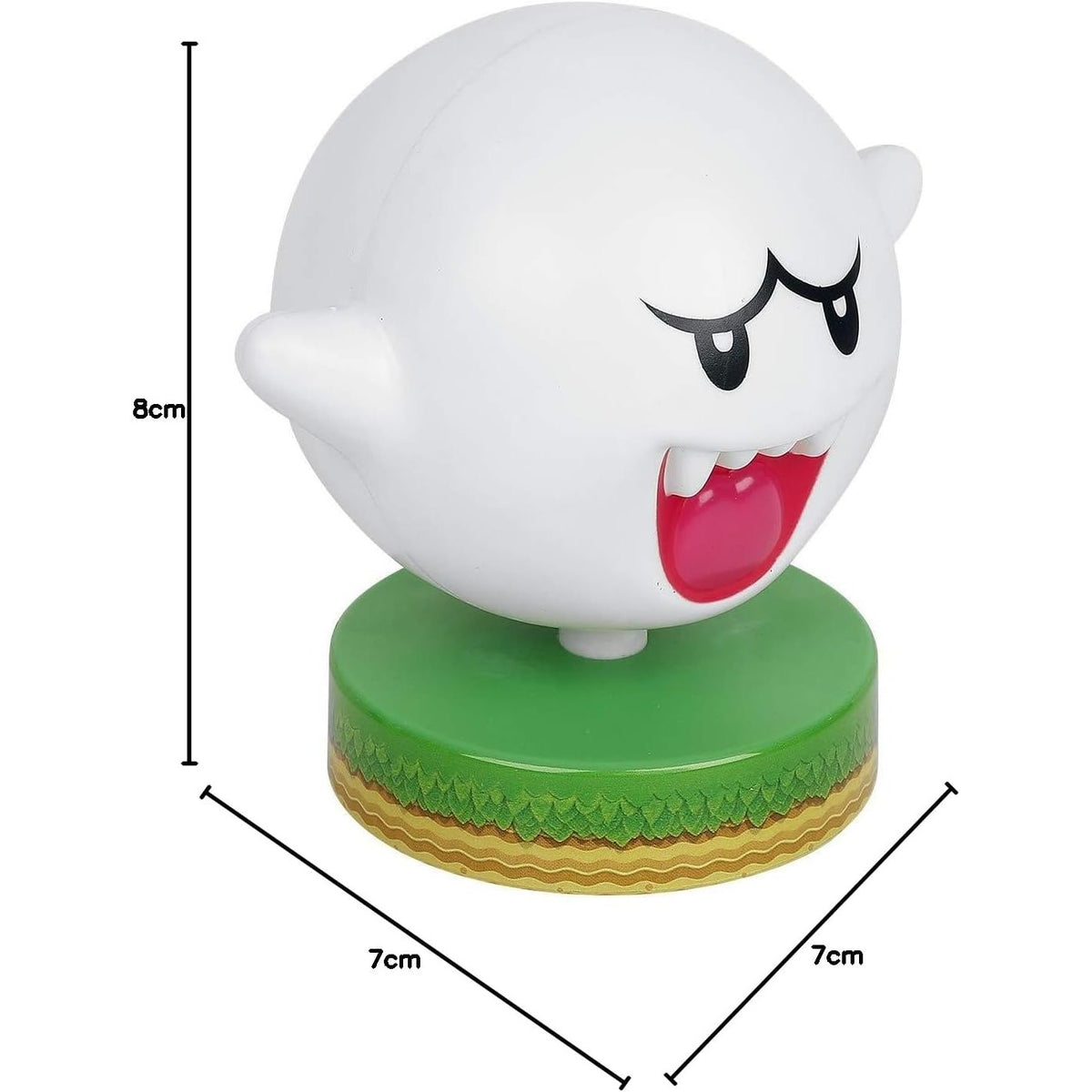 Paladone - Super Mario Bros. Boo Ghost 3D Night Light 5055964717841