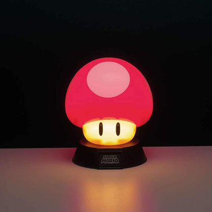 Paladone -Super Mario Bros. Mushroom 3D Night Light 5055964717858