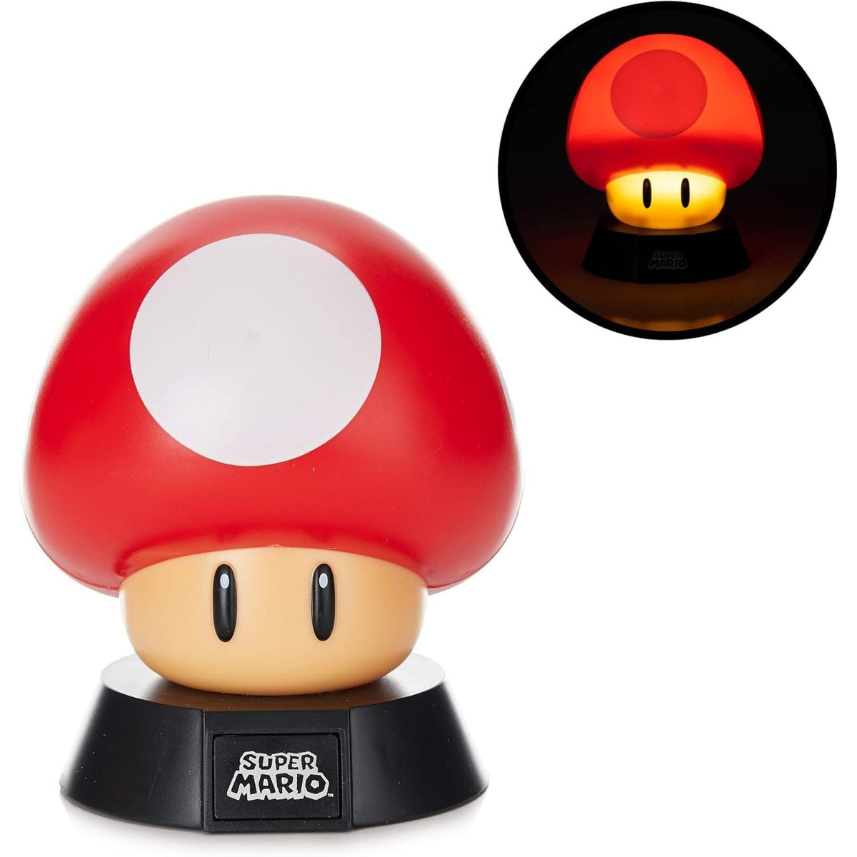Paladone -Super Mario Bros. Mushroom 3D Night Light 5055964717858