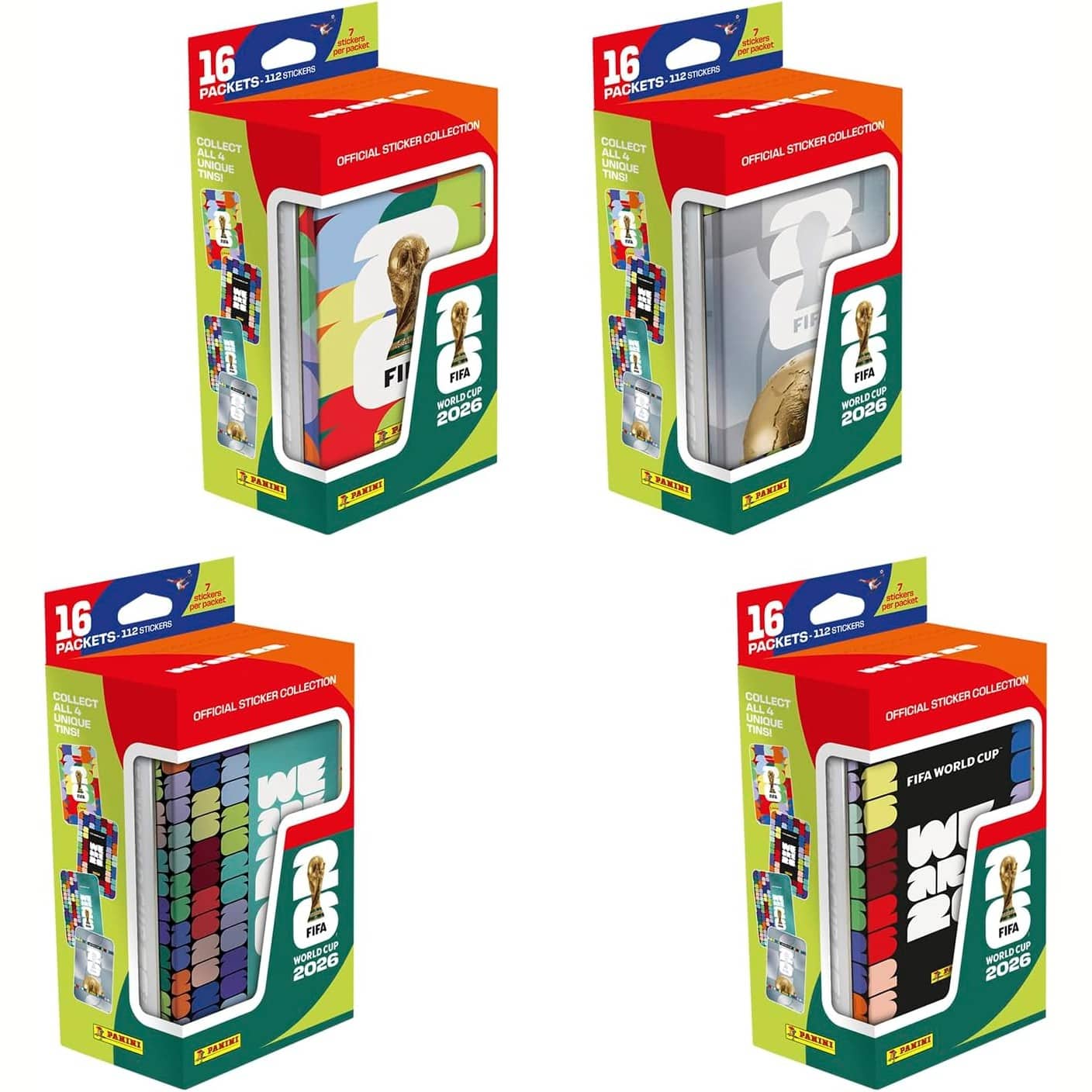 FIFA World Cup 2026™ Official Sticker Collection - Mega Tin 8051708031188