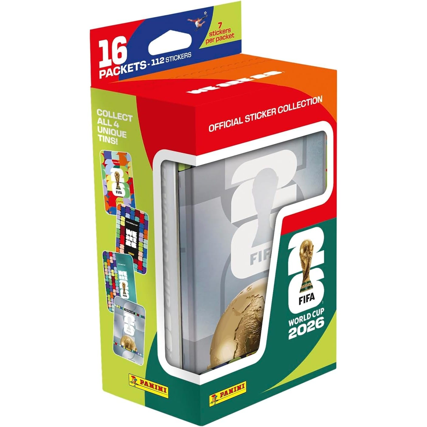 FIFA World Cup 2026™ Official Sticker Collection - Mega Tin 8051708031188