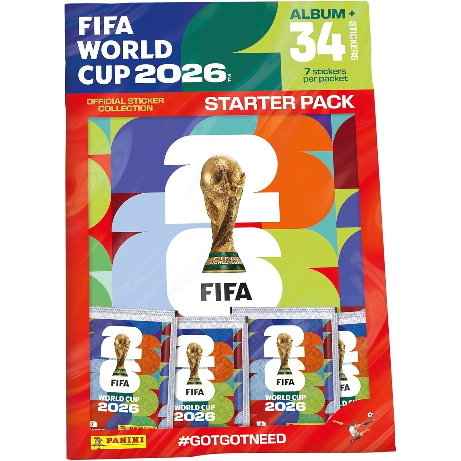 FIFA World Cup 2026™ Official Sticker Collection - Starter Pack 8051708007442
