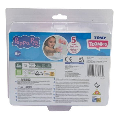 Toomies Peppa & Family 5 Bath Squirters 5011666739239